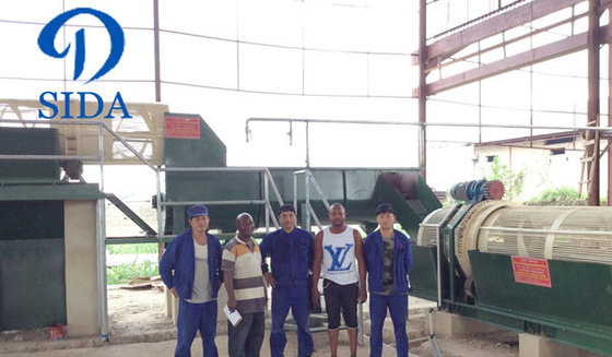 China Cassava starch processing machine project in Nigeria supplier