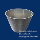 Wedge wire conical basket