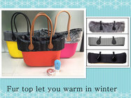 Professional Guangzhou Supplier Designer PU FashionTwo Sizes Black Fashion Britan Shopping Bag Women Tote Bags