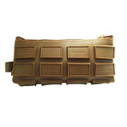 Food Grade Popular Chocolate Blocks Shape Custom Silicone Pencil Bag For School Student