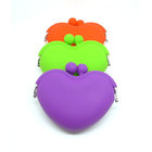 Heart Shape Silicone Purse Mix Color Heart Silicone Coin Case For Valentines