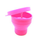 Portable Retractable Folding Silicone Drinking Cup Collapsible Cup