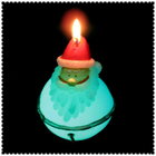 Christmas Snowman LED color changing candle with LED BATTERY
