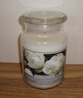 Decor candle 9x11cm popular large scented large glass jar candle with fragrance essential oil