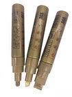 ASTM D-4236 Paint Marker Pen Multichem Ink , 21 colors, New Design Gold color marker