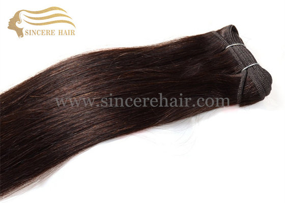 China Top Quality 22 Inch Silk Straight Brazilian Remy Human Hair Weft Extensions For Sale supplier