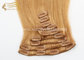 Hot Sell 55 CM Straight Remy Human Hair Extensions Clips-In 9 Pieces 100 Gram for Sale supplier