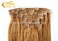 55 CM Clip In Hair Extensions - 22&quot; Straight Full Set of 10 Pieces Clip In Remy Human Hair Extensions for Sale supplier