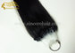 22 Inch Micro Ring Hair Extensions for sale - 55 CM 1.0 Gram Black Micro Linked Hair Extensions For Sale supplier