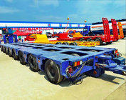 100-300 tons Bridge Beam Transporting modular multi axle trailer, Multi Axle Low Bed Heavy Duty Semi Trailer