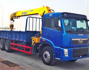 8-10 tons crane truck, lorry truck mounted crane, self-loading truck, self load truck