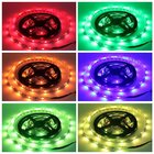 10M SMD 5050 RGB LED Flexible Strip Light Kit 150LEDs 30LEDs/M with 44Keys IR Remote Controller with DC 12V Power Supply