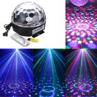 Mini RGB LED Crystal Ball, DMX Music 3w Crystal Magic Ball Laser Stage Light