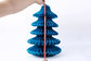 Foreign trade Christmas gift home table decoration Creative paper flip paper Christmas tree Traditional paper carving supplier