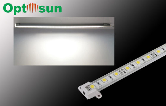 China 18W SMD5050 60pcs LED Cabinet Light Bar for Storage Shelves , AC 85V - 265V Voltage supplier