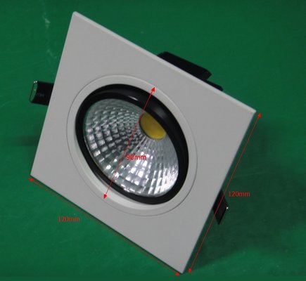 China Energy saving samsung Dimmable LED Downlights cob ceiling lights Ra 80 - 82 supplier