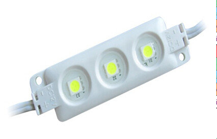 China Dc 12v 3leds 5050 Waterproof LED Module Light Injection White Red Blue Grenn supplier
