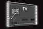 Cool White SMD Flexible LED Strip Lights , USB 5V 5050 TV Mood Light supplier