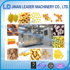 Automatic Puffed snack food processing machine extruder machine Jinan factory