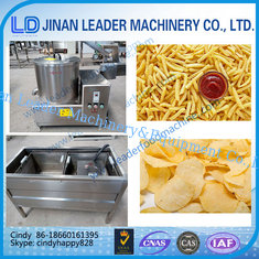 China industrial thin crispy potato chips deep gas fryer machine supplier