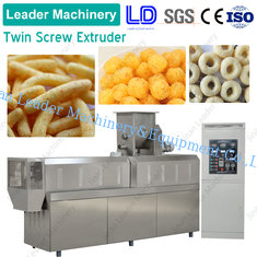 China Stainless steel small scale puffed snacks food extrusion machine supplier