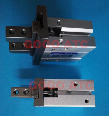 China Single Acting Normally Open Mini Compact Air Cylinders MHZ2-10S SMC Type Aluminium Air Clamps supplier