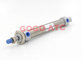 Small Stainless Steel Compact Air Cylinders Double / Single Action 16mm Bore 40mm Stroke CE supplier