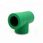 factory price green DIN8077 PPR pipe fitting equal tee