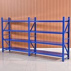 Wholesale high quality midium duty adjustable moving steel warehouse stacking shelf racks