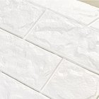 3d white PVC foam self adhesive brick wallpaper roll Dubai