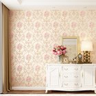 European style nonwoven sound proof floral 3D stereoscopic embossed interior wall paper wallpaper home decoration