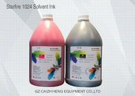 Original 4 Liter Solvent Printing Ink , 4 Color Inkjet Printer Ink Starfire 25PL