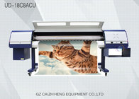 High Speed Galaxy Eco Solvent Printers Doule 4 Color Aluminum Platform 18C8ACU