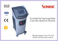 Profession Long Pulse ND Yag Laser Hair Removal Machine Portable Design