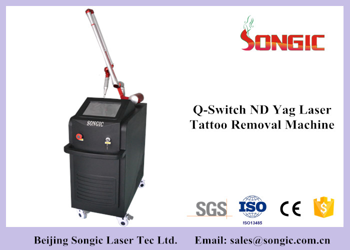 10HZ Q Switch ND YAG Laser Tattoo Removal Machine with high energy