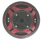 Red Metal Frame 10" Auto Audio Speakers With Big Rubber Magnet Cover