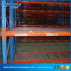 High capacity wire mesh decking for heavy duty pallet rack