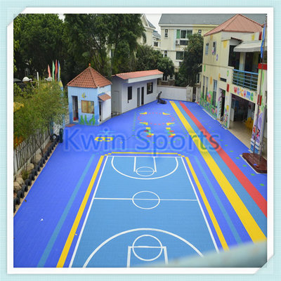 China Basketball, Futsal,Tennis, Hockey,Table tennis,Gym Kindergarten, Multi-use pp interlocking flooring supplier