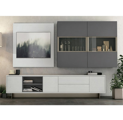 China Modern TV cabinets，Floating shelf ，Wall hanging TV Stand，Wooden TV storage from China，Lacquer/ Wooden TV cabinets supplier