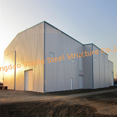 China Light Steel Structure Prefab Hangar with BV Certificate and nice apprance supplier
