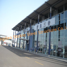 China Steel Structures 4s Car Shop building with Nice Design and large space supplier