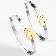 China Women Stainless Steel Jewellry / 316 Stainless Steel Earrings For Birthday Party supplier