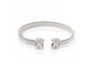 Simple Style Open Stainless Steel Bangles Thin Open Cuff Bangle For Girls supplier