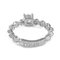 Lady Silver Plated Stainless Steel Jewelry Rings Fashion Classic supplier