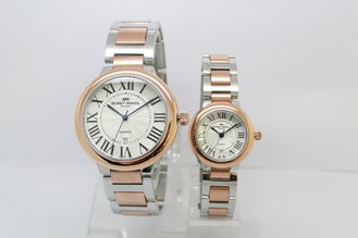 China 316L Couple Classic Automatic Watch Valuable Stainless Steel Case Back supplier