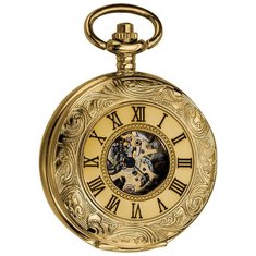 China Antique Gold Pocket Watches / mechanical pocket watch for Adult , Mechanical Movement supplier