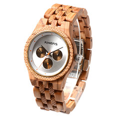China Fashion watches men luxury wrist natural wooden watches OEM watch ,Waterproof  Multifunction Quartz Movement Men Watch supplier