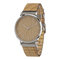 Boyear Mens Stainless Steel Wooden Wrist Watch ,Ladies Fashion Dress Bamboo Watch OEM,Couple wrist watch supplier