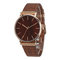 Boyear Mens Stainless Steel Wooden Wrist Watch ,Ladies Fashion Dress Bamboo Watch OEM,Couple wrist watch supplier