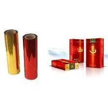 China Gold Red Hot Stamping Cigarette Foil Paper For Yew Graphic Papers supplier